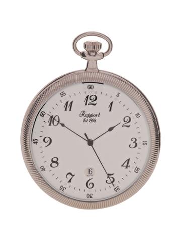 Rapport London Open Face Pocket Watch, 48mm