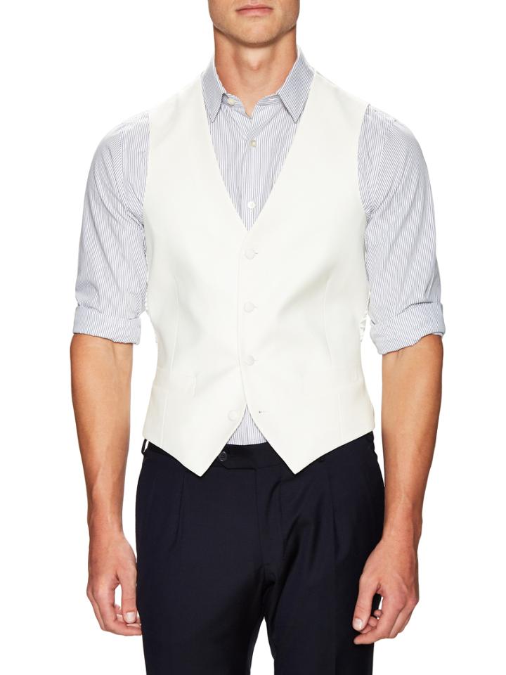 Luigi Bianchi Mantova Classic Wool Vest