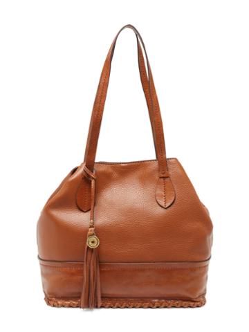 Isabella Fiore Dakota Leather Tote