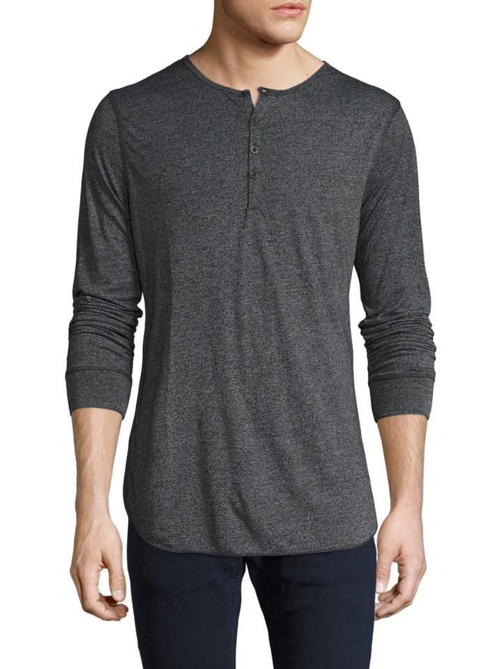 Unsimply Stitched Banded Long Sleeve Shirt