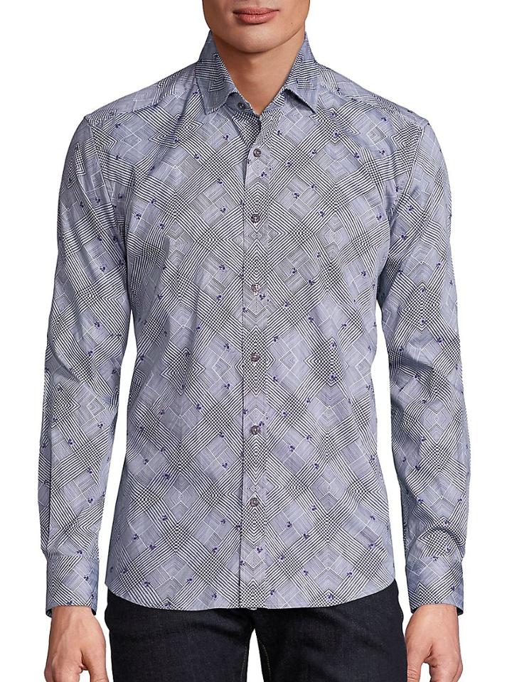 Robert Graham Conan Printed Casual Button-down Shirt