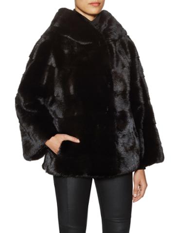 Tasha Tarno Female Mink Fur Hooded Jacket
