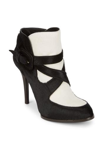 Tod Inchess Strappy Calf Hair Boots