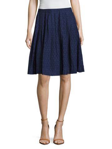 Elorie Lace Pleated Skirt