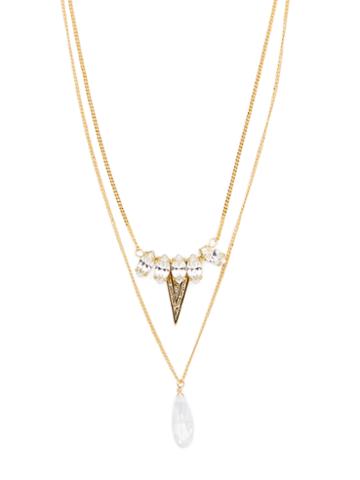 Av Max Multi-shape Double Layer Necklace