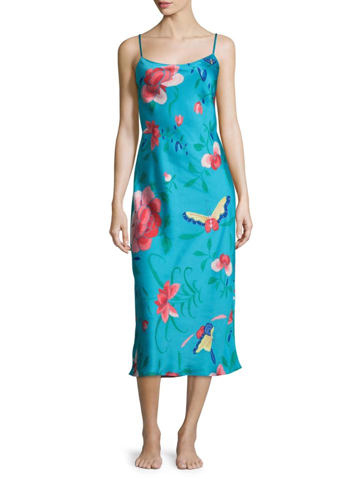 Natori Manila Printed Gown