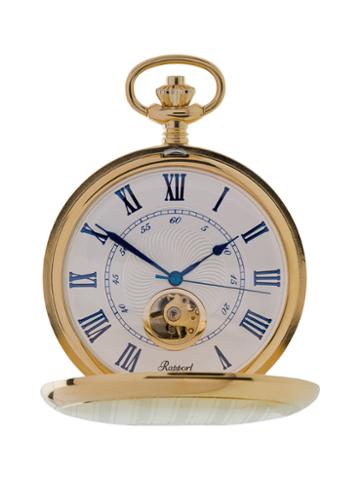 Rapport London Gold-plated Stainless Steel Pocket Watch, 50mm