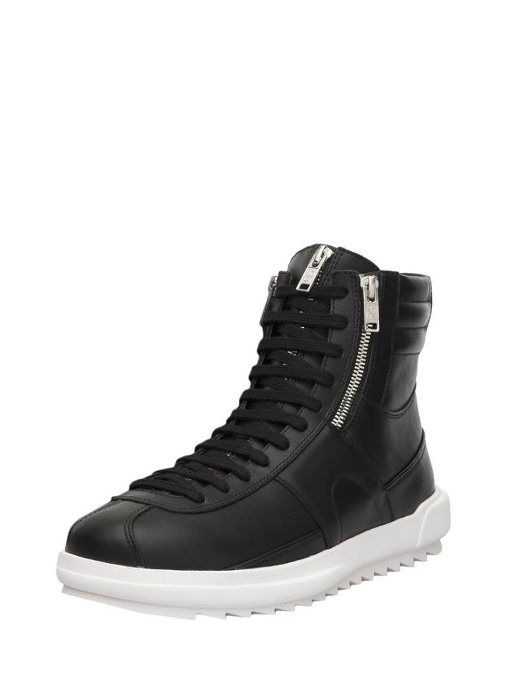 Camper Together 99 Cent Leather Hi Top
