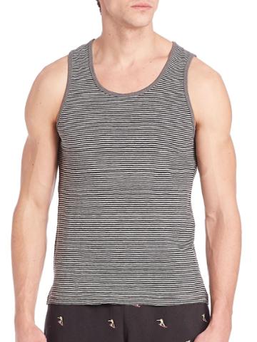 Burkman Bros Fine Striped Tank