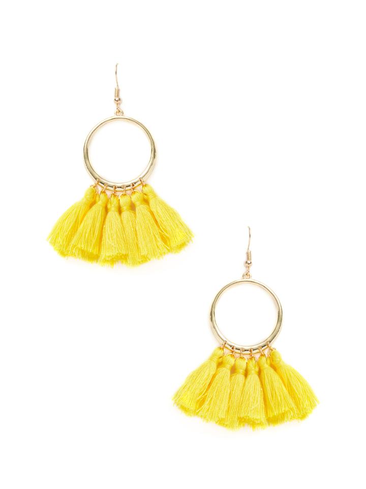 Cara Couture Jewelry Ring & Tassel Statement Earrings