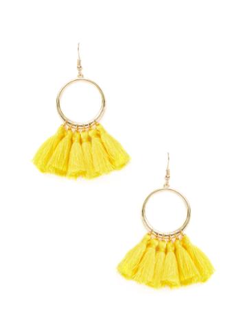 Cara Couture Jewelry Ring & Tassel Statement Earrings