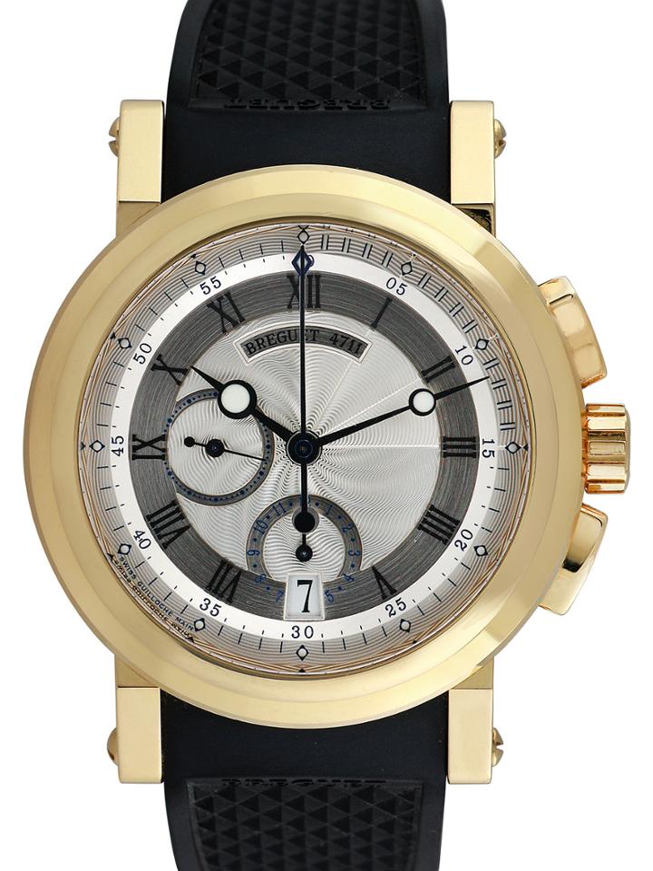 Breguet Marine Ii Yellow Gold Watch, 43mm