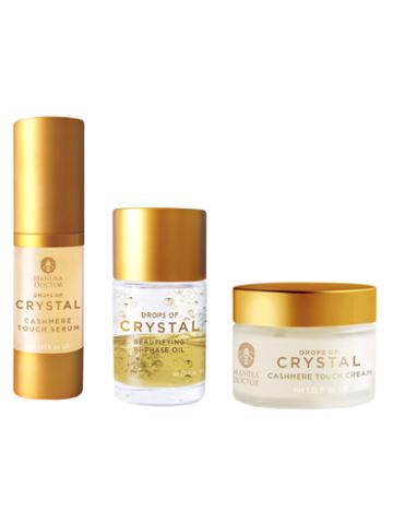 Manuka Doctor Cashmere Touch Complete Collection - Drops Of Crystal Cashmere Touch Cream + Drops Of Crystal Cashmere Touch Serum + Drops Of Crystal Beautifying Bi-phase Oil