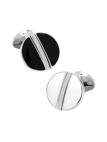 Ox And Bull Trading Co. Stainless Steel Reversible Cufflinks