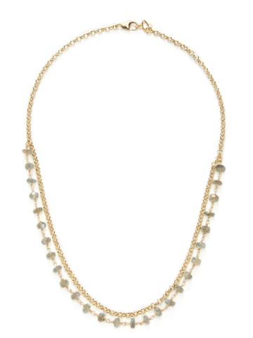 Taylor Kenney Jewelry Labradorite Collar Necklace