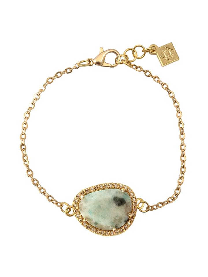 Katherine Karambelas Jewelry Annie Lapis Chain Charm Bracelet