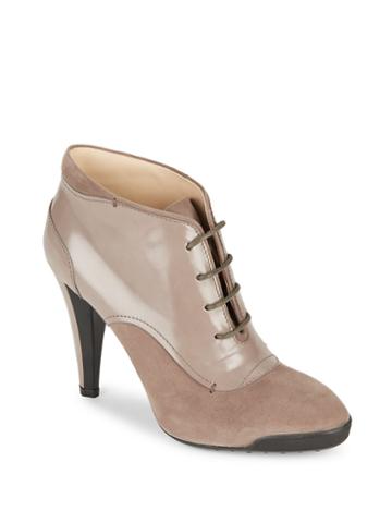 Tod Inchess Lace-up Leather Booties