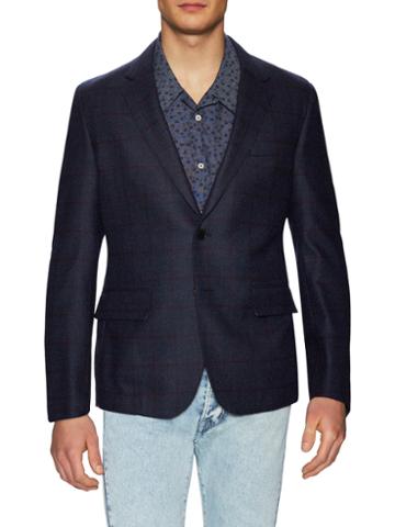 Haspel Gravier Windowpane Sportcoat
