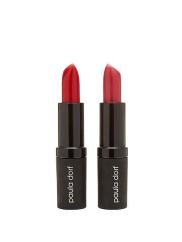 Paula Dorf Cream Lipstick Duo (set Of 2)