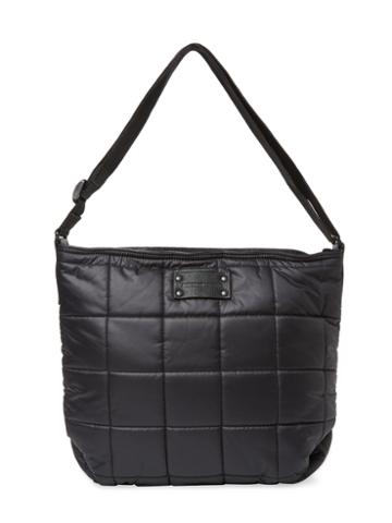 Stephane Verdino Quilted Nylon Shoulder Bag