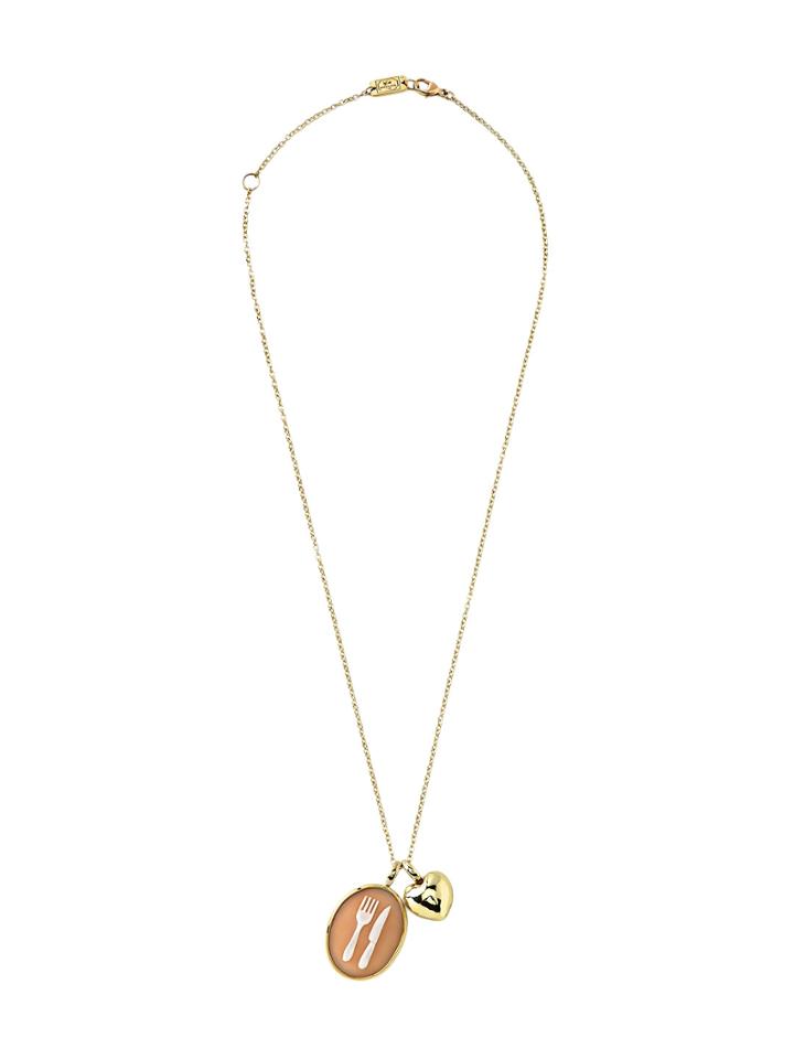 Ippolita 18k Green Gold & Mother Of Pearl Charm Necklace