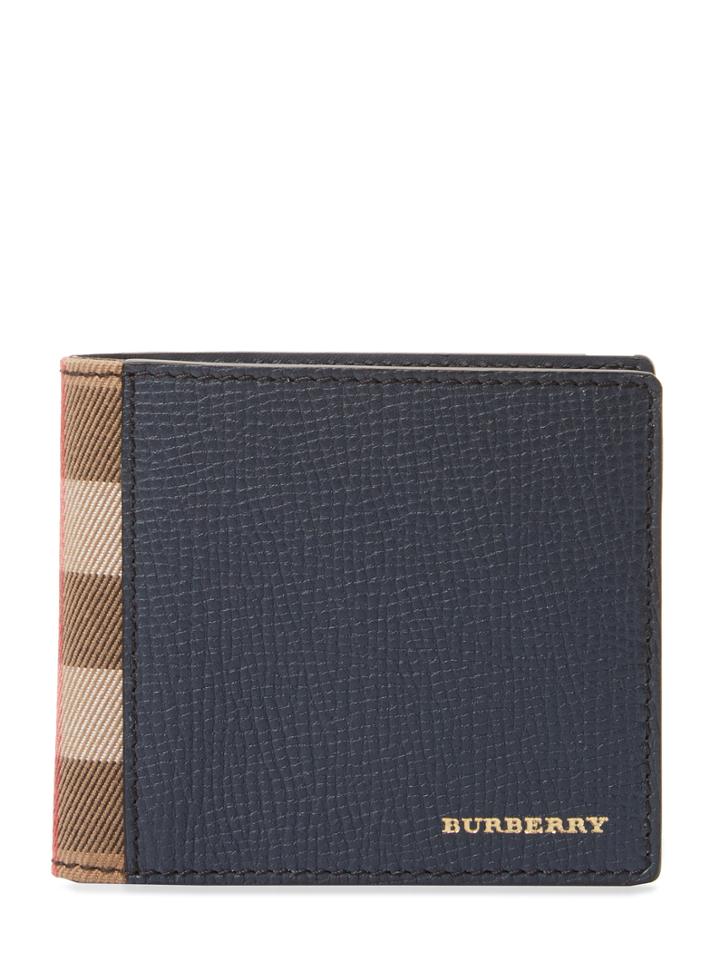 Burberry Textured Bifold Wallet