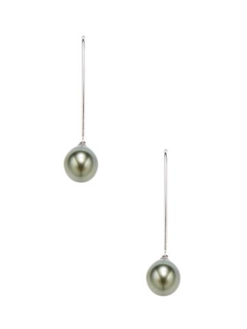 Baggins 18kwg Earring, Thd 9-10mm