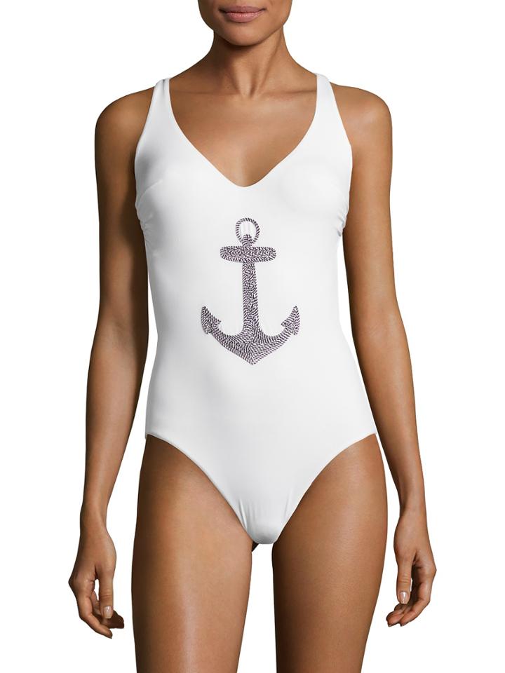 La Perla Anchor One Piece Swimsuit