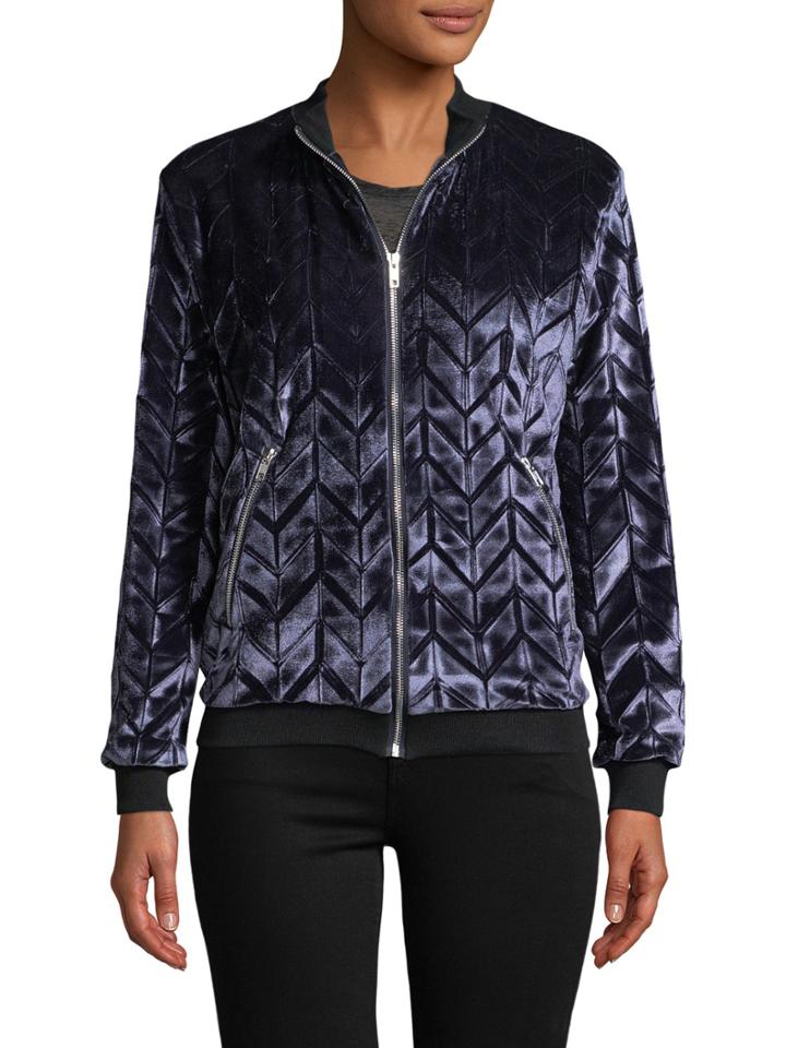 Georgia Hardinge Electrum Bomber - Velvet