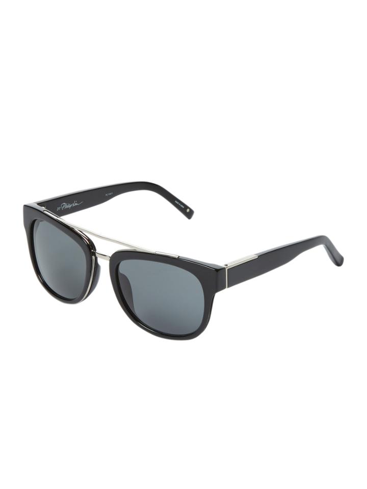 3.1 Phillip Lim By Linda Farrow Gallery Saddle Tinted Acetate Wayfarer Frame