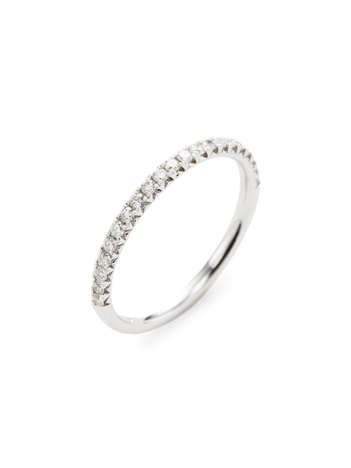 Nephora Silver Diamond Ring