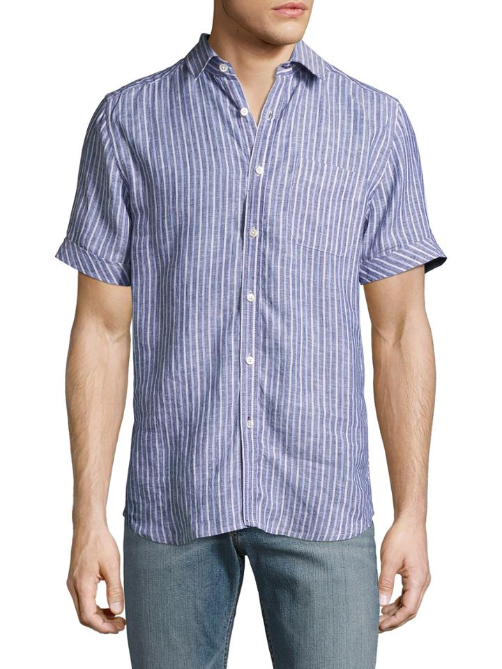 Gilded Age Houston Striped Sportshirt