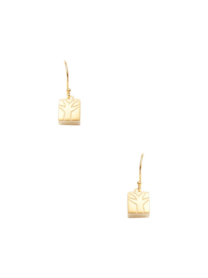 Satya Tree Of Life Cube Drop Earrings
