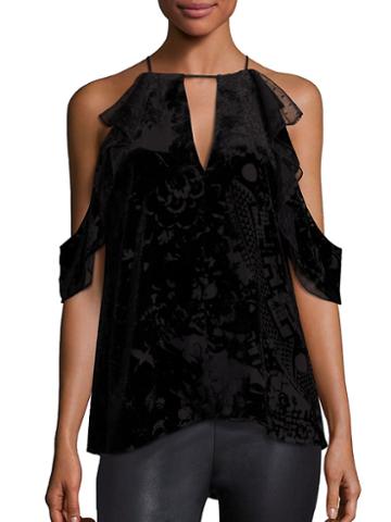 Parker Chelo Silk-blend Blouse
