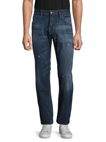 Shockoe Atelier Distressed Cotton Denim Pants