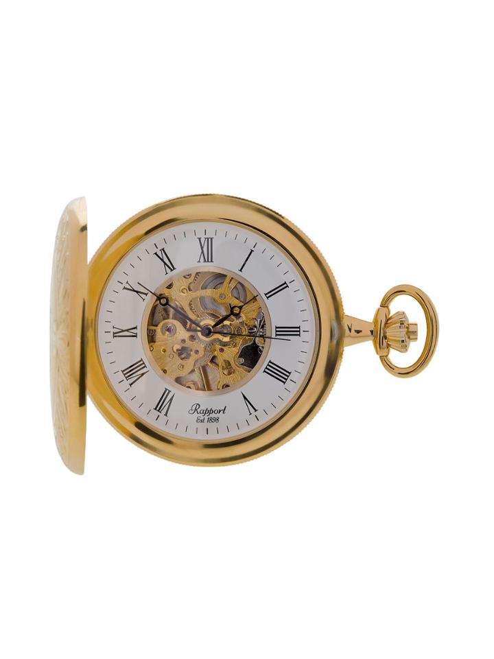 Rapport London Skeleton Dial Pocket Watch, 50mm