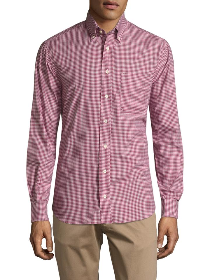 Gitman Bros. Tiny Squares Sportshirt