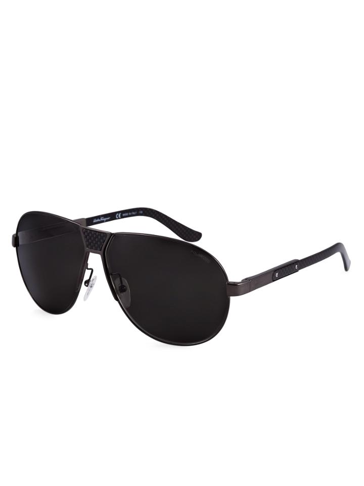 Ferragamo Sunglasses Polarized Aviator Frame
