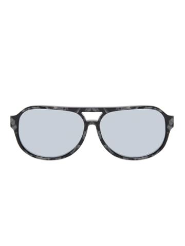 Kris Van Assche By Linda Farrow Gallery Tinted Aviator Frame