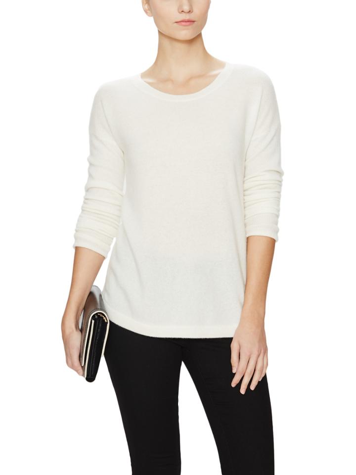 White + Warren Cashmere Crewneck Sweater