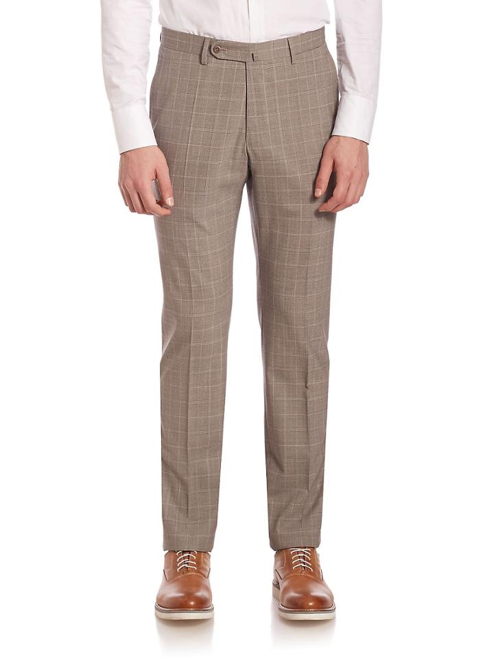 Slowear Checked Wool Pants