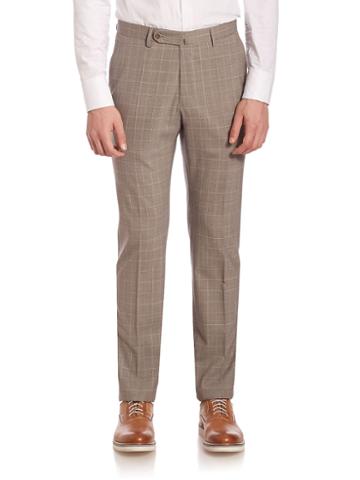 Slowear Checked Wool Pants