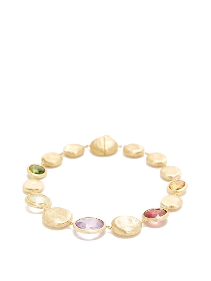 Marco Bicego Jaipur Multicolor Gemstone Disc Bracelet