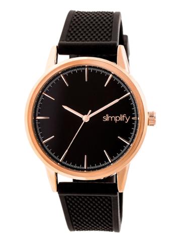 Simplify The 5200 Analog Single Timezone Watch, 41mm