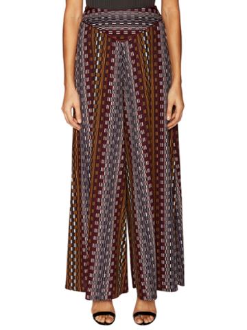 Abs By Allen Schwartz Harvey Geometric Print Wide Leg Pant