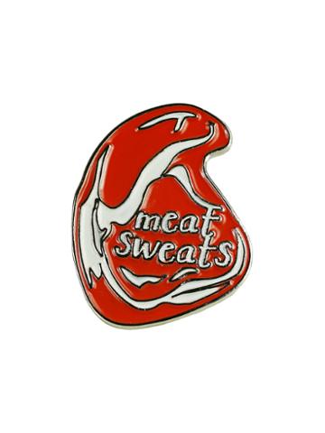Verameat Meat Sweats Enamel Pin