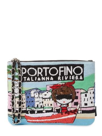 Mua Mua Dolls Portofino Italianna Riviera Small Zip Pochette