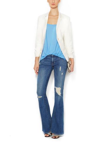 Textile Elizabeth And James Destructed Lennox Flare Jean