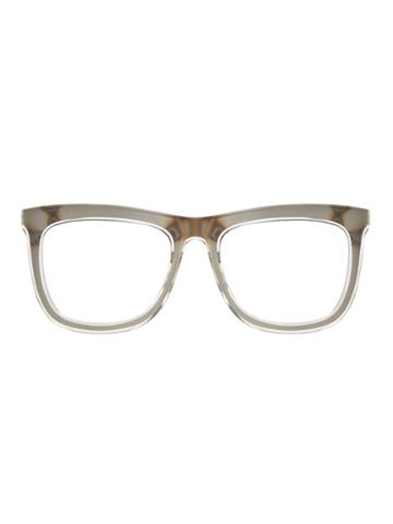 Kris Van Assche By Linda Farrow Gallery Oversized Wayfarer Optical Frame