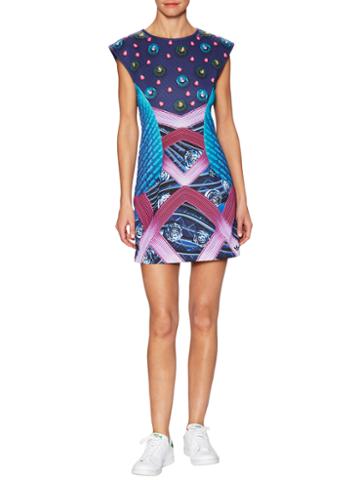 Adidas By Mary Katrantzou Decathalon Cap Sleeve Dress